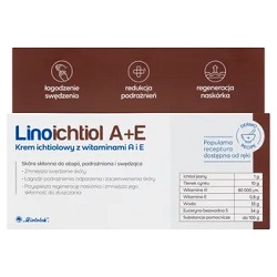 LINOICHTIOL A+E Krem ichtiolowy z witamin.50 g *