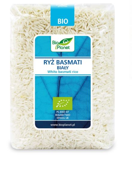 Ryż biały długoziarnisty BIO 1kg Bio Planet