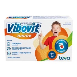 Vibovit Junior o smaku truskawkowym 14 sasz *