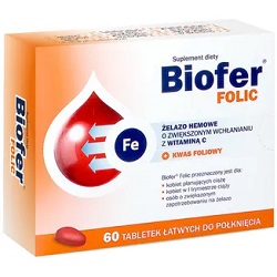 Biofer Folic tabl. 60 tabl. *