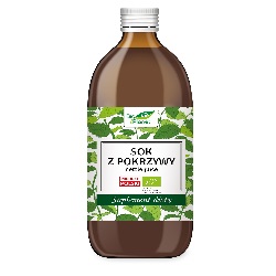 Sok z pokrzywy BIO 500ml -BIO PLANET *