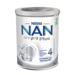 Nestle NAN Optipro Plus 4, mleko modyfikowane dla dzieci po 2 roku, 800 g * +bebilon junior 200ml