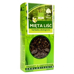 Herbatka liść mięty BIO 25g -Dary Natury*