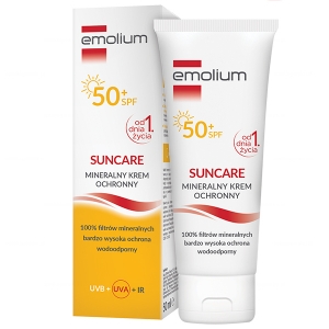 EMOLIUM SUNCARE Mineralny Krem ochronny SPF50 50 ml*