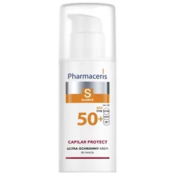 PHARMACERIS S Krem ochr.dla sk.naczyn.z trądzikiem różowatym SPF 50 *+ essencja kwiatowa 100 ml Grat