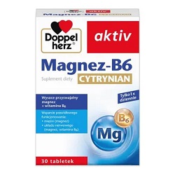 Doppelherz aktiv Magnez-B6 Cytrynian 30 tabl. *