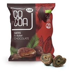 Daktyle w surowej czekoladzie 70g -COCOA* dzień kobiet