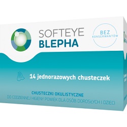 SOFTEYE BLEPHA Chusteczki okulistyczne 14 sztuk *