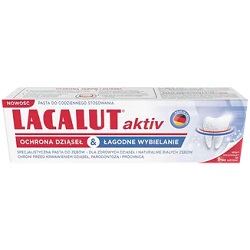LACALUT AKTIV Ochrona Dziąseł i Łagodne Wybielanie 75 ml *