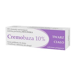 Cremobaza 10% krem półtłusty do skóry wrażliwej i skłonnej do alergii 30 g *