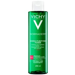 VICHY NORMADERM Tonik oczyszczający i zwężający pory 200 ml *