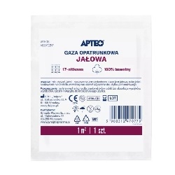 Gaza opatr. jałowa APTEO CARE 1m2 1szt. *