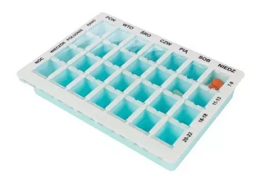 Kasetka do dawkowania leków tygodniowa KT *