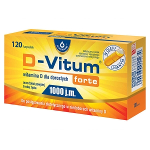 D-Vitum forte 1000 j.m. 120 kaps. *