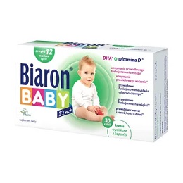 Biaron Baby 12m+ krople wyciskane z kapsułki 30 szt. *