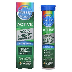 Plusssz Active 100% Energy Complex tabl.mus+ po 20 tab.*