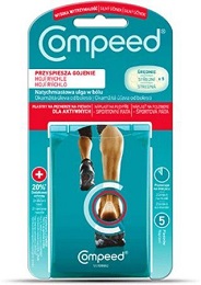 COMPEED Plastry na pęcherze na piętach średnie (5 szt.) *
