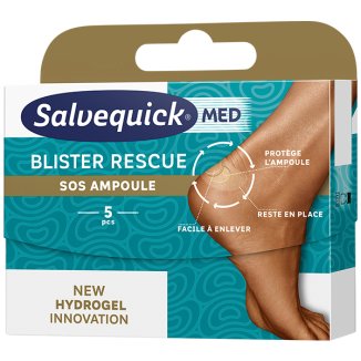 Plastry Salvequick Blister Rescue Pięty 1op.(5szt.)