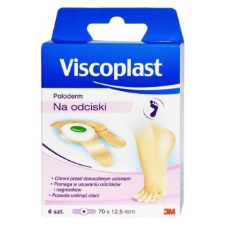 Plastry n/odciski z kw. salicyl. 6szt.