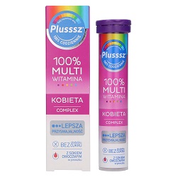 Plusssz 100% Multiwitamina Kobieta Complex 20 tabl.mus. *