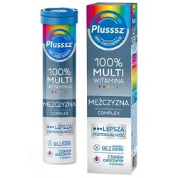 Plusssz 100% Multiwitamina Mężczyzna Complex  20 tabl.mus. *