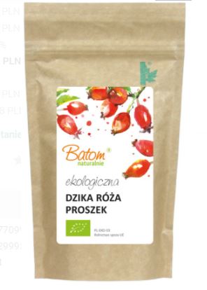Dzika róża proszek BIO 150 g Batom *