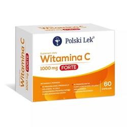 Witamina C 1000 mg 60 kaps.Polski Lek *
