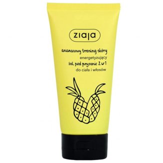ZIAJA Ananasowy Energetyzujący Żel 2w1 żel 160 ml *