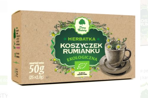 HERBATKA Z KOSZYCZKÓW RUMIANKU BIO (25 x 2g)