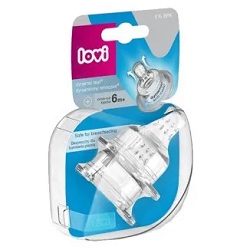 Lovi smoczek do butelek, do kaszki, od 6 miesiąca, 2 sztuki *