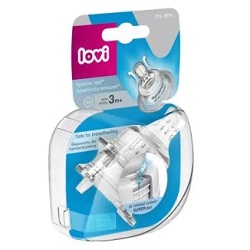 Lovi smoczek do butelek, wolny przepływ, od 3 miesiąca 2 szt.*