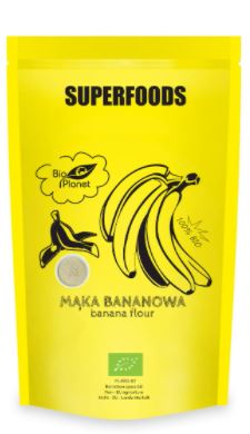 Mąka bananowa BIO 200 g - BIO PLANET *