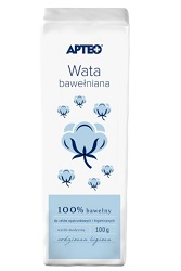 Wata bawełniana APTEO CARE 100 g 1szt. *