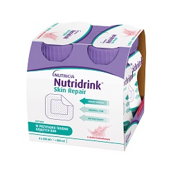 Nutridrink Skin Repair o smaku truskawkowy 4x200ml *