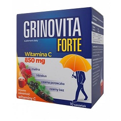 Grinovita Forte proszek do rozpuszczania 10 sasz. *