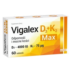 Vigalex D3 + K2 Max tabl. 60 tabl. *