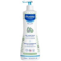MUSTELA BEBE delikatny żel do mycia ciała i głowy 750ml *