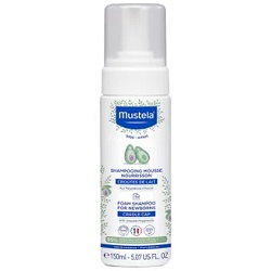 MUSTELA BEBE Szampon w piance dla niemowlat 150 ml*