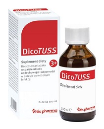 DicoTuss, syrop na kaszel, powyżej 3 lat, 100 ml *