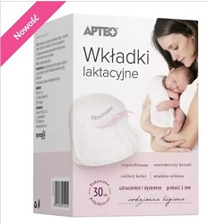 Apteo Wkładki laktacyjne 30 szt. *
