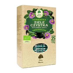 Herbatka Ziele Czystka Bio (25 x 2 g) Dary Natury *