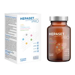 Hepaset PRO kaps. 60 kaps. *