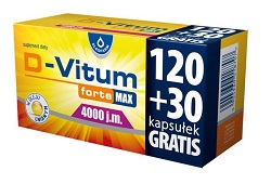 D-Vitum forte Max 4000 j.m. 150 kaps. *