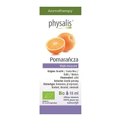 OLEJEK ETERYCZNY Sinaasappel (Pomarańcza chińska) BIO 10 ml Physalis *