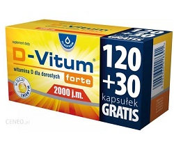 D-Vitum forte 2000 j.m. 150 kaps. *