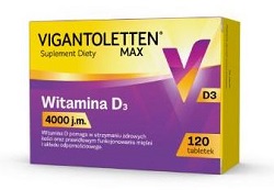 Vigantoletten Max 4000 j.m. tabl. 120tabl. *