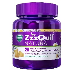 Zzzquil Natura o smaku mango i banana żelki 30 sztuk *