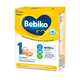 Bebiko 1 mleko początkowe dla niemowląt od urodzenia, 600 g *
