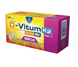 D-Vitum Forte Max 4000 j.m. K2  120 kaps. *
