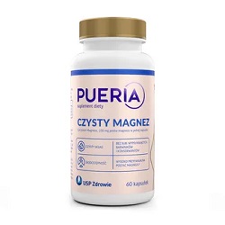 Pueria Czysty Magnez kaps. 60 kaps. *